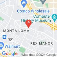 View Map of 580 North Rengstorff Avenue,Mountain View,CA,94043